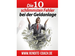 Webinar: Die 10 schlimmsten Fehler bei der Geldanlage