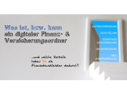 Webinar: Umsatzsteigerung & Neukundengewinnung durch digitalen Finanz- & Versicherungsordner
