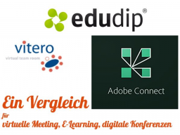 Webinar: Edudip, Vitero, Adobe Connect - ein Vergleich