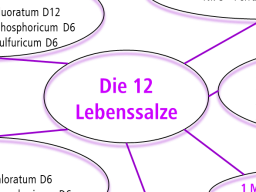 Webinar: Schüssler Salze Einführung