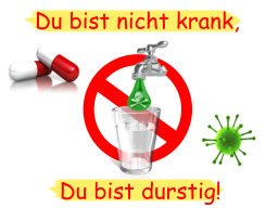 Webinar: Du bist nicht krank, Du bist durstig!