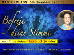 Webinar: Befreie deine Stimme