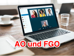 Webinar: Live-Online-Prüfungssimulation AO-FGO