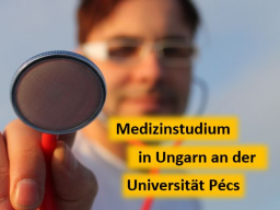 Webinar: Das deutschsprachige Medizinstudium in Ungarn an der Universität Pécs.