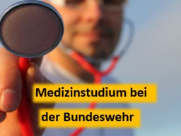 Webinar: Medizinstudium bei der Bundeswehr
